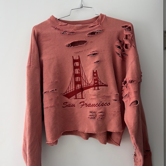 Vintage cropped sweater - Picture 1 of 2